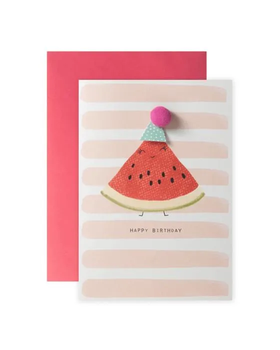 Connexions de la Carte d'anniversaire Hallmark - Lil Watermelon