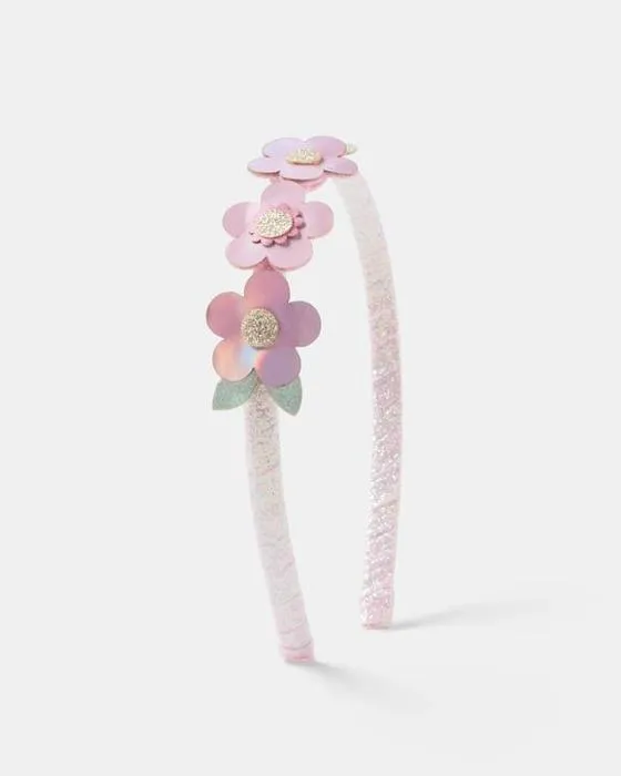 Bandeau Fleurs - Rose