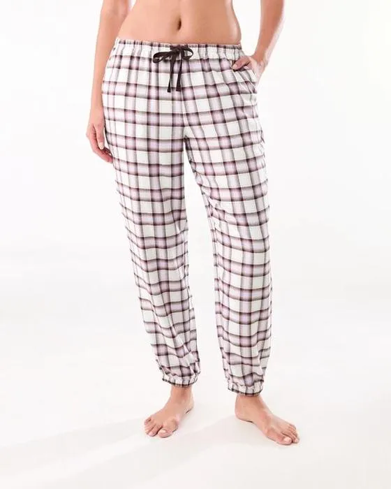 Pantalons en flanelle farcie à mélange de viscose