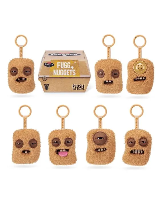 9cm ZURU Fuggler Nuggets en peluche de charmes de sac - Assortiment