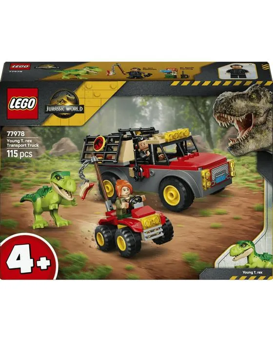 LEGO Jurassic World Young T. rex Camion de transport 77978