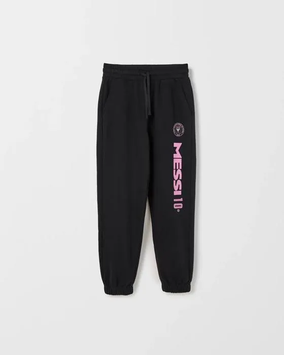 Messi Australien mélange de coton Trackpants surdimensionnés