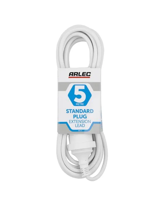 5m Arlec blanc plomb de prolongement intérieur