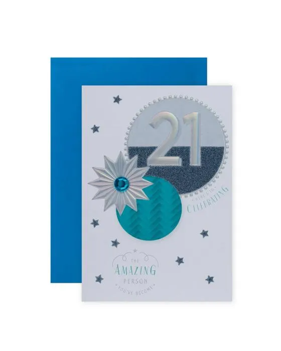 Connexions de la Carte d'anniversaire de 21ème Hallmark - Avec amour
