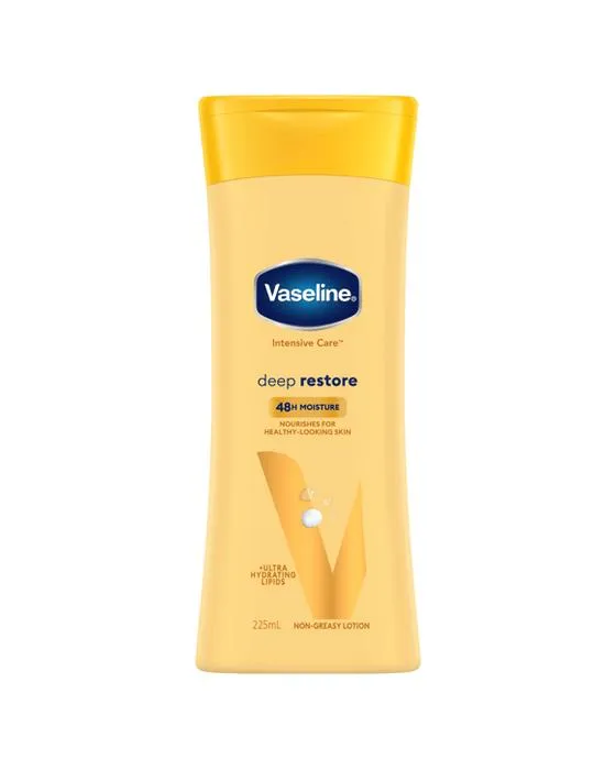 Vaseline soins intensifs de restauration profonde lotion du corps d'humidité 225ml - ultra lipides hydratants