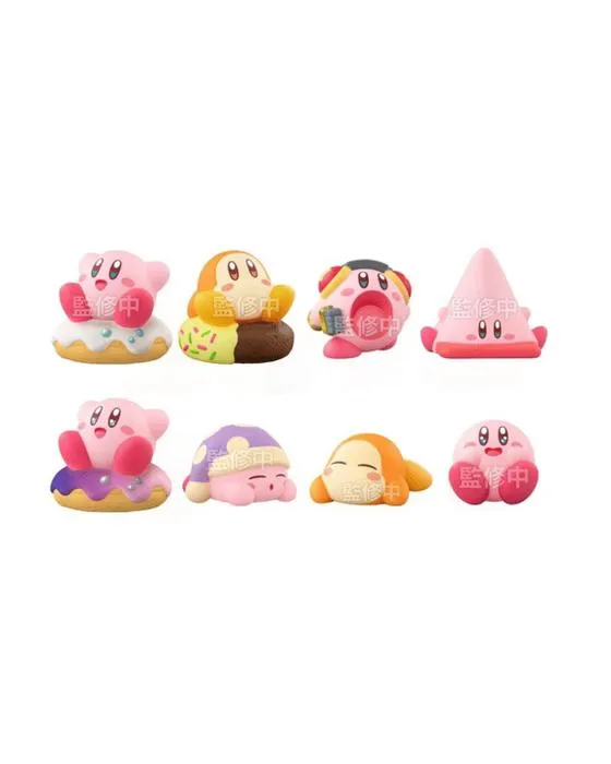 Bandai Shokugan Kirby Friends 5 Figure collectible - Assortiment