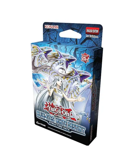 Konami Shonen Jump Yu-Gi-Oh! Jeu de cartes de trading: Blue Yeux Blanc Destiny Structure Deck