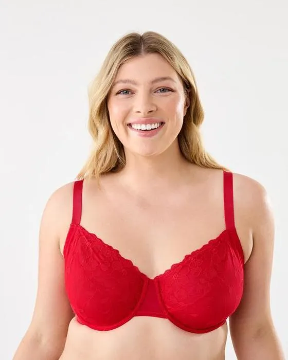 Soutien-gorge en armature en maille de la pleine figure de la coupe souple