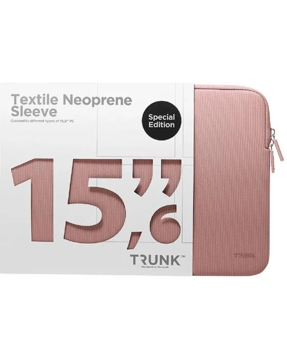 Trunk 15 Velvet côtelé Portable Manches Chaud Rose