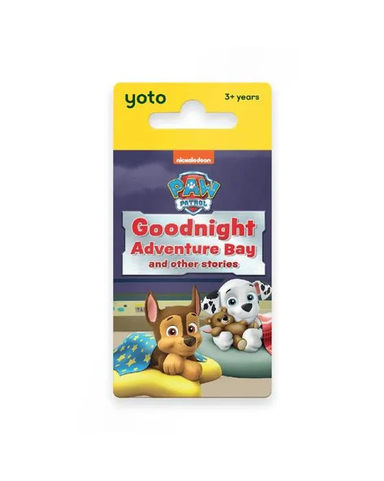Yoto: Patrouille de PAW Goodnight Adventure Bay et autres histoires Content Card