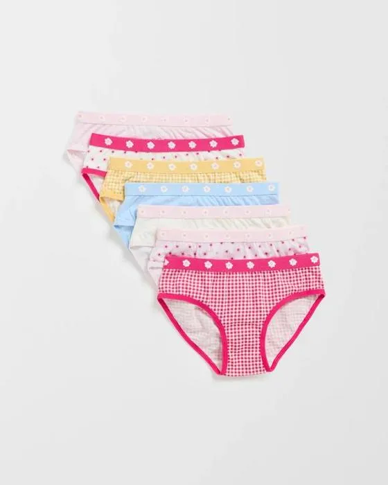 Maxx Australian Cotton 7 Pack Slips Bikini pour jeunes filles