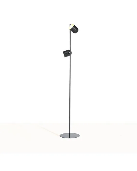 Lampe de plancher de tâche Asher - Noir