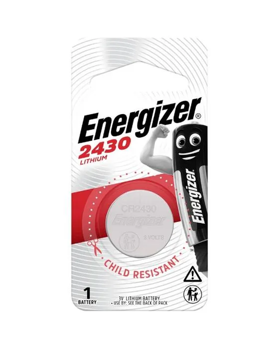 Batterie de pièces de lithium energizer 2430