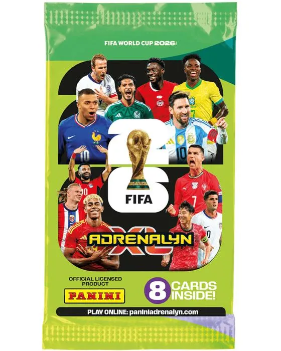 Panini Coupe du monde FIFA Adrénalyn XL 2026 Collection de cartes