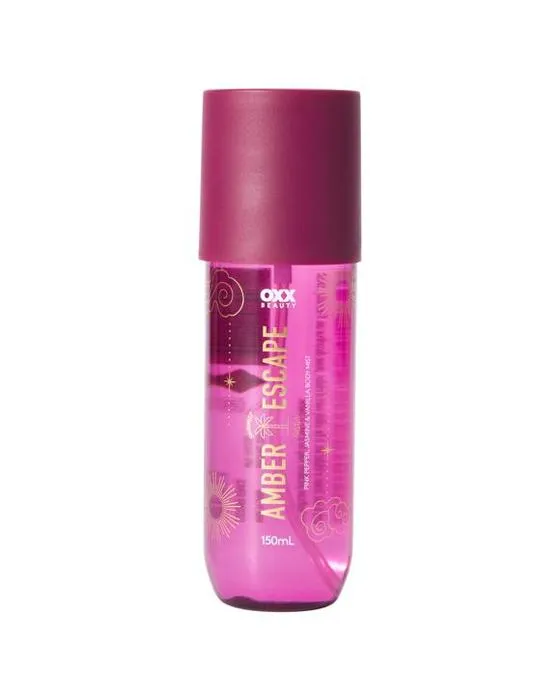 OXX Beauté Été Solstice Ambre Escape Body Mist 150ml - Popper rose, Jasmine et Vanille