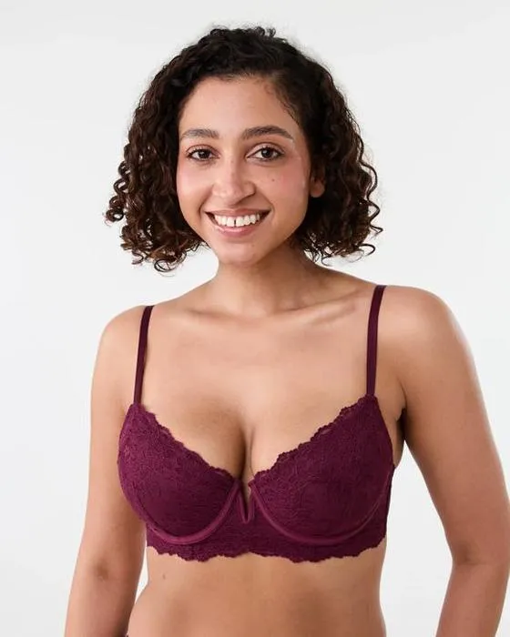 T-shirt en dentelle coordonné Bra