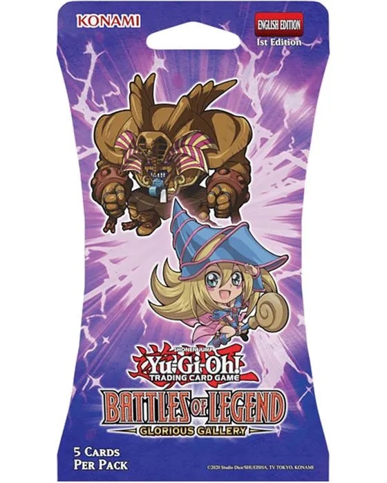 YU-GI-OH! Yu - Gi - Oh! TCG: Batailles de légendes: Galerie Glorieuse 5 Plaquette de cartes - Multi