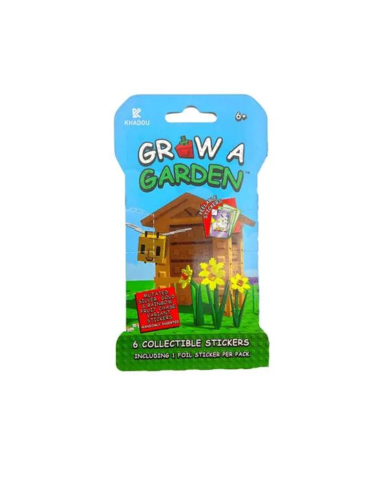 Grow A Garden Collector Sticker Pack - Assortiment