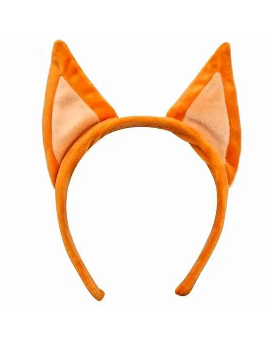 Rubies En peluche Bingo Oreilles Bandeau - Une taille - Orange