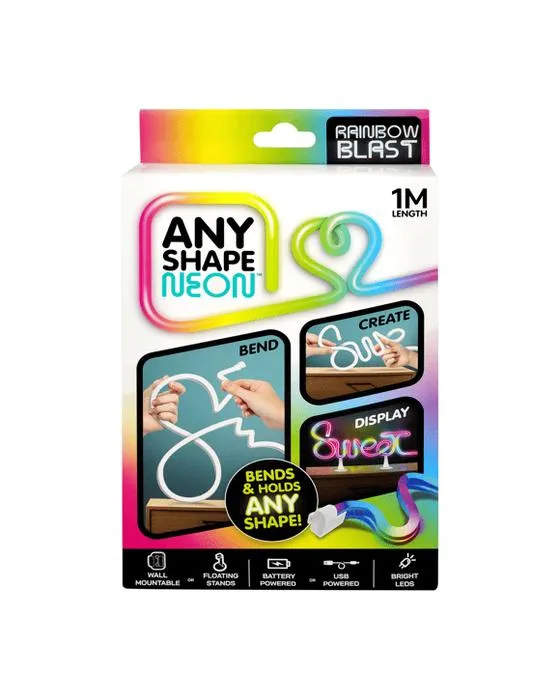 1m Toute forme Neon Rainbow lumière de souffle
