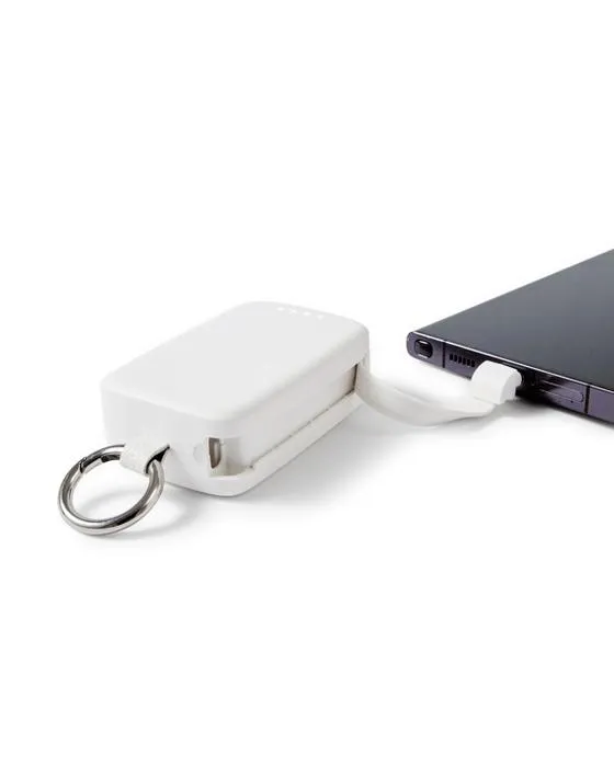 Banque de clés de 5000mAh - Blanc
