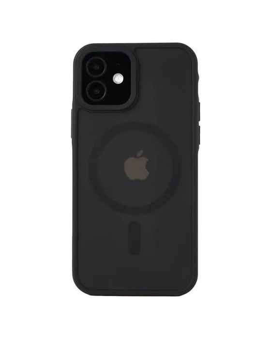 iPhone 12 /12 Pro boîtier magnétique - Noir mat