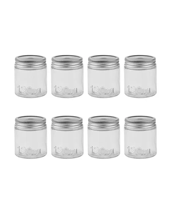 8 Boîte de 120ml de pots de conservation