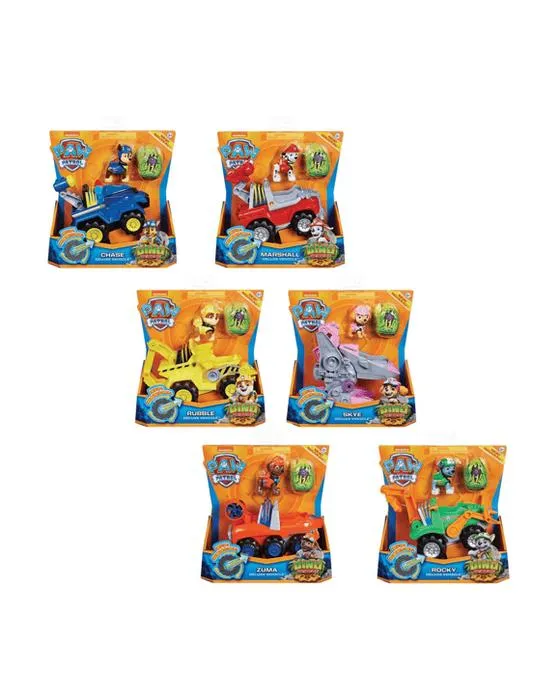 Jeu de jouets de véhicules de luxe PAW Patrol Dino Rescue - Assortiment