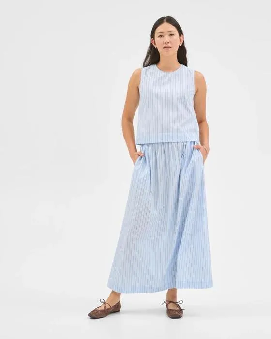Aperçu Jupe de taille élastique en coton australien