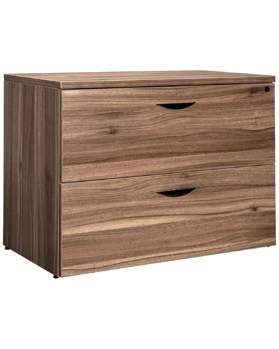 Ashton 2 tiroir semi-assemblé Cabinets de dépôt latéraux Cabinets de dépôt Cabinets de dépôt