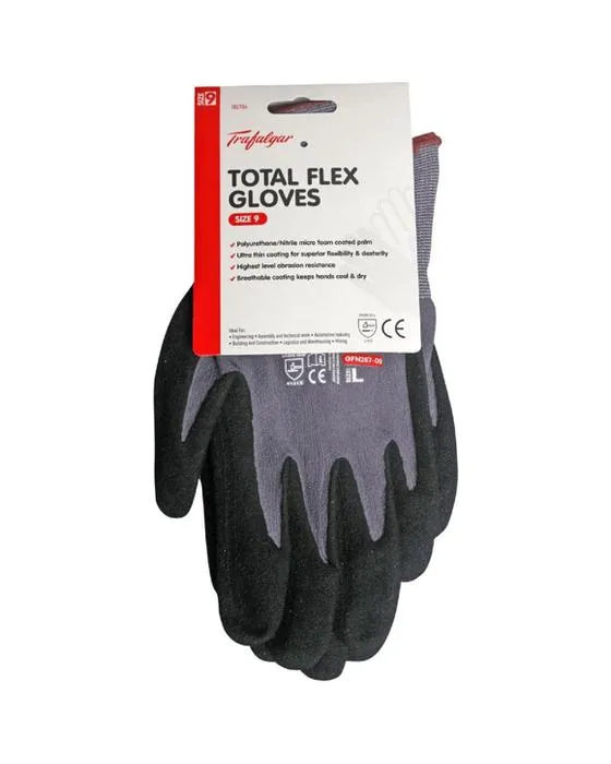 Trafalgar Total Flex Gants Taille 9