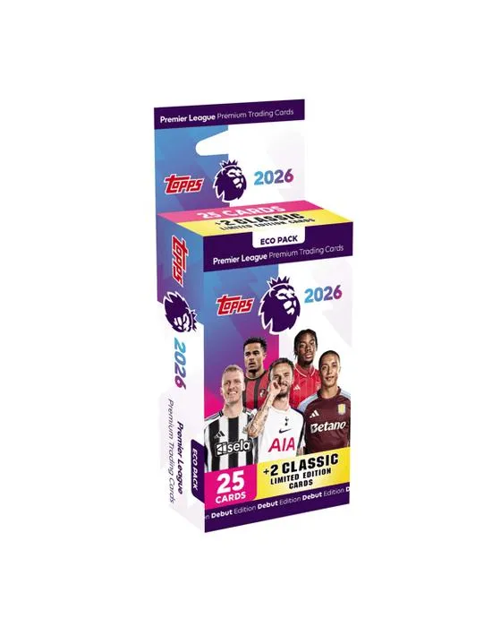 Topps Premier League 2026 Edition Trading Card Jeu Eco Pack