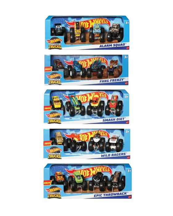 Hot Wheels Monster Trucks 4-Pack - Assortiment - Multi