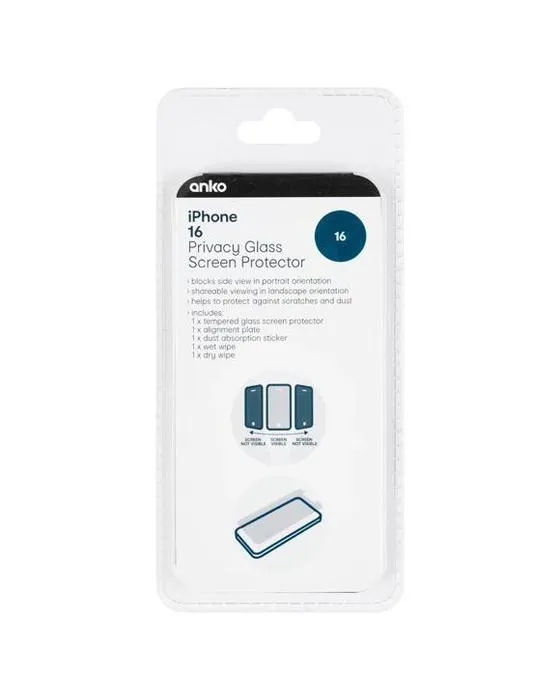 iPhone 16 Protection de l'écran de confidentialité
