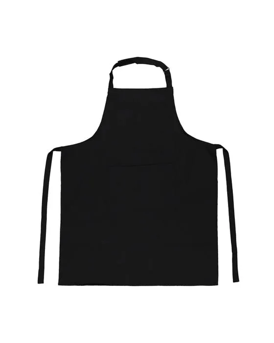 Tablier de coton noir