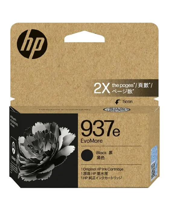 HP 937e EvoCartouche d'encre plus noir