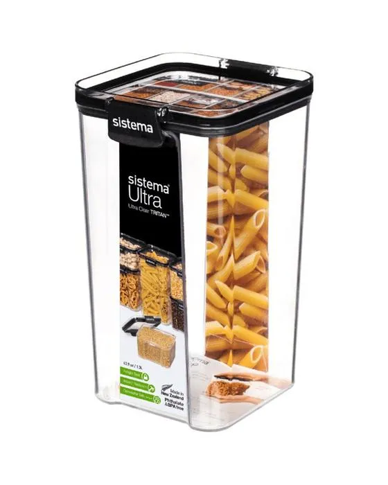Sistema Ultra carré Tritan en plastique conteneur 1.3L