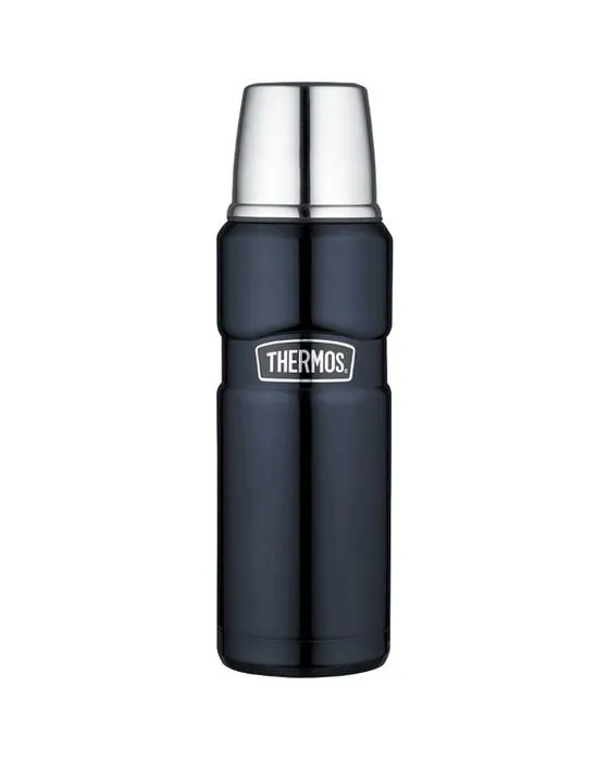 Thermos Inox King Aspirateur Insoluble Flacon 470mL Bleu