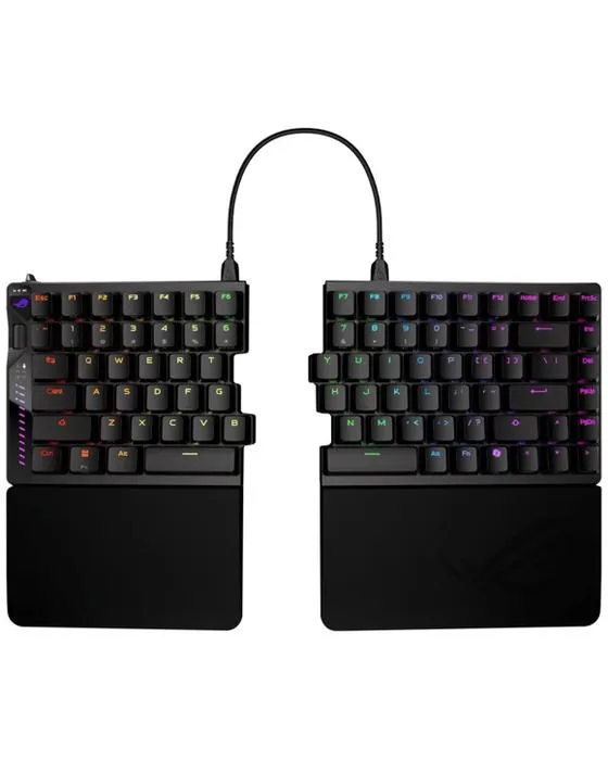 Asus ROG Falcata Split magnétique commutateur jeu clavier noir