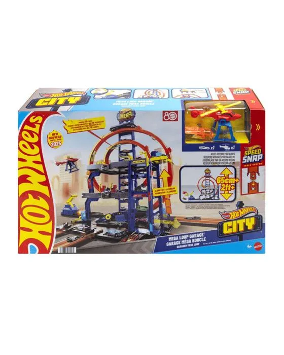 Hot Wheels Mega Loop Garage Playset