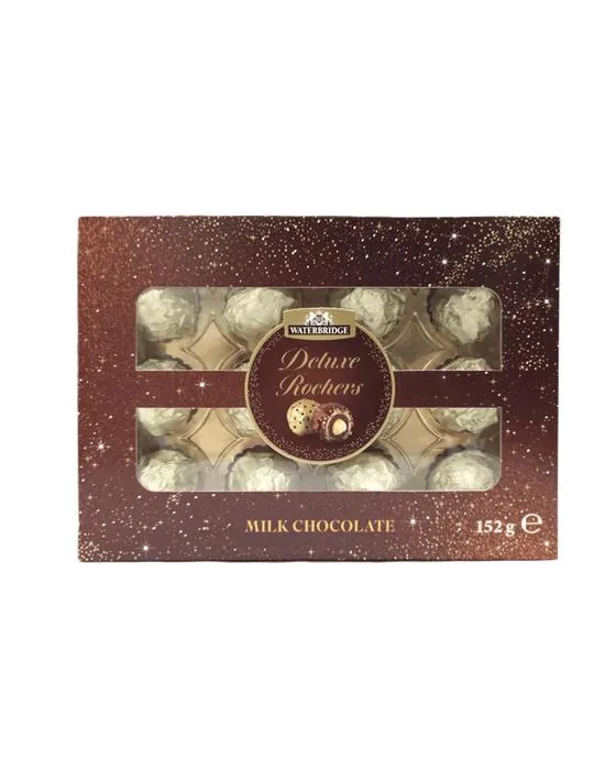 Waterbridge Deluxe Rochers Chocolat au lait 152g
