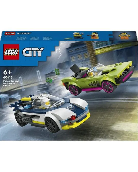 LEGO City Police Car et Muscle Car Chase 60415