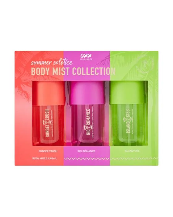 Collection de la mousse de corps de solstice d'été de la Fragrance OXX