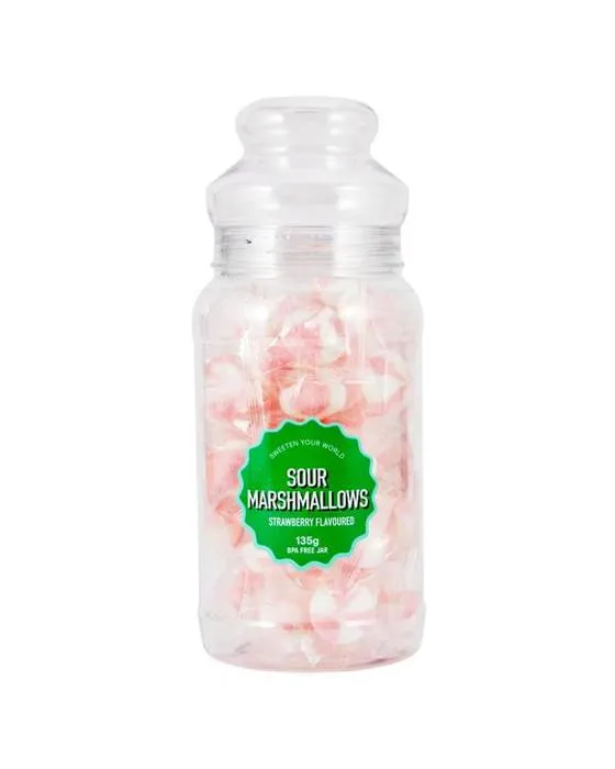 Marhallows aromatisés fraises 135g