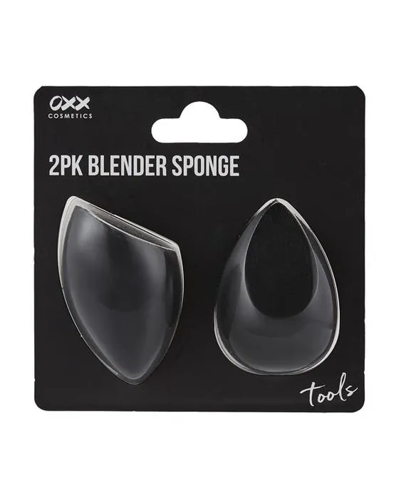 OXX Cosmétiques 2 Pack Mélangeur Éponge - Noir