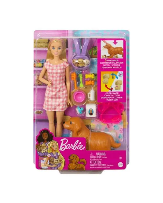 Barbie Nouveau-né Pups Playset