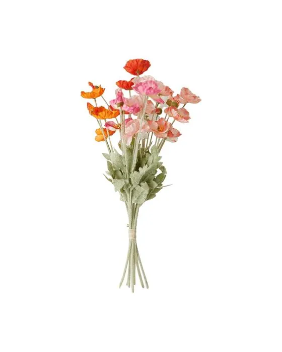 Le lapin artificiel de coquelicots