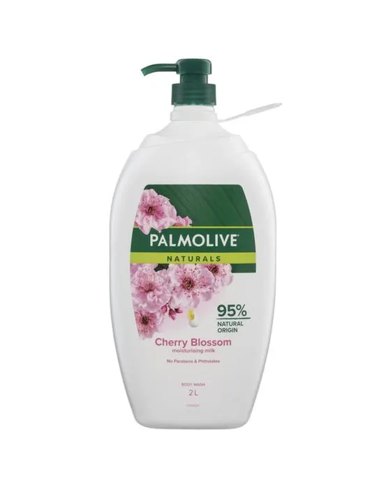 Palmolive Naturals Lavage du corps 2L - Extrait de cerise et lait hydratant