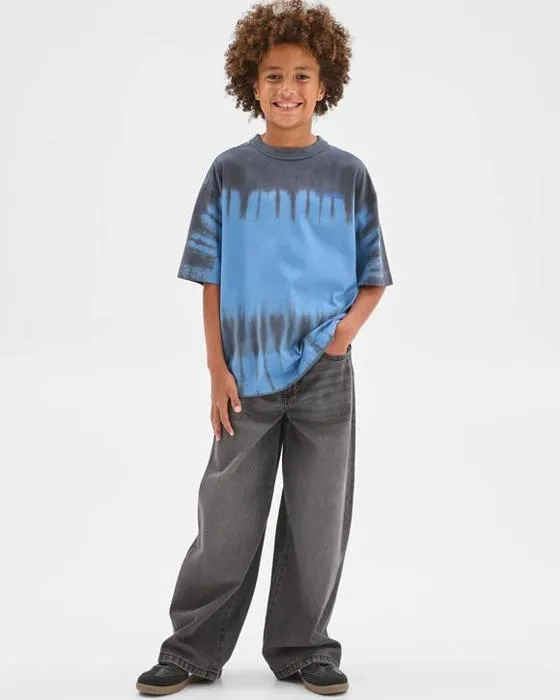 Cible Enfants Australien coton surdimensionné T-shirt de teinture de cravate