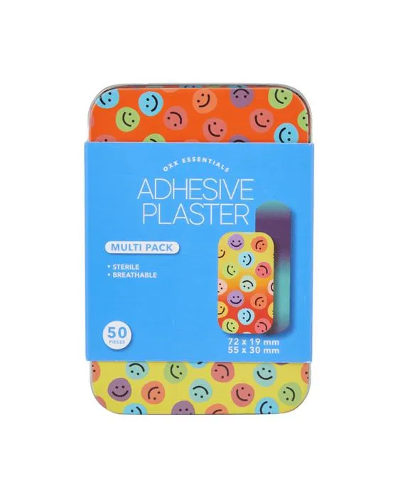 OXX Essentials 50 pièces de plat adhésif Multi Pack